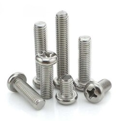 M3 10 mm Phillips Head Screw - 10 Pcs