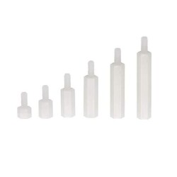 M3 10mm Plastic Female-Male Spacer (Standoff)