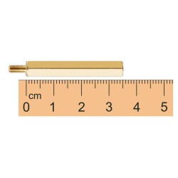 M3 35mm Metal Dişi-Erkek Aralayıcı (Standoff) - Metal Distans