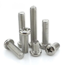 M4 50mm YSB Phillips Head Screw - 10 Pcs