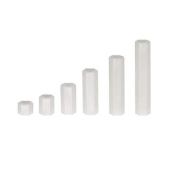 M4 7mm Plastic Female-Female Spacer (Standoff)