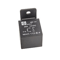 MAH-112-B-4 12V 30A Otomotiv Rölesi 4-Pin - 1