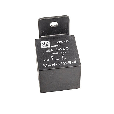 MAH-112-B-4 12V 30A Otomotiv Rölesi 4-Pin - 1