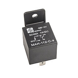 MAH-112-C-4 12V 30/40A Otomotiv Rölesi 5-Pin - 1