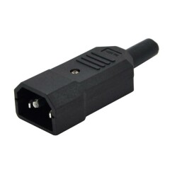 Male Power Socket - Cable Type Portable Power Plug