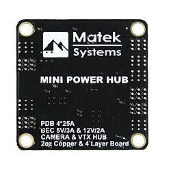 Matek Mini Power Hub w/ BEC 5V & 12v - 2