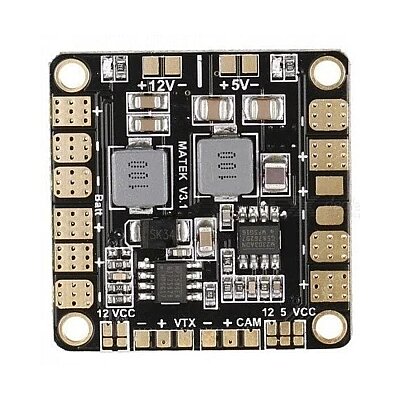 Matek Mini Power Hub w/ BEC 5V & 12v - 1