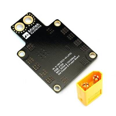 Matek PDB-XT60 w/ BEC 5V & 12V ESC Güç Dağıtım - 3