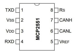 MCP2551-I/SN SOIC-8 Smd CAN Bus Entegresi - 2