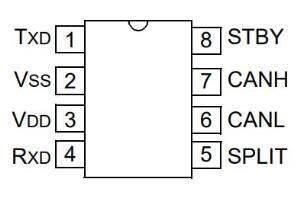 MCP2561-E/SN SOIC-8 High Speed CAN Transceiver IC - 2