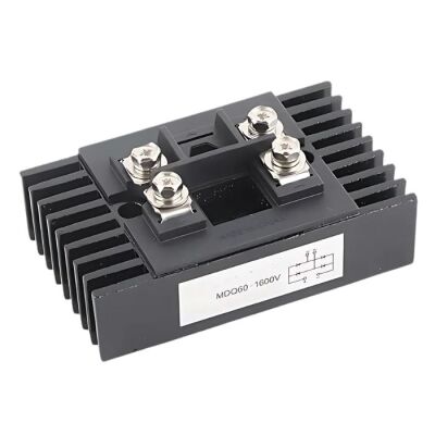 MDQ60-16 60A 1600V Tek Faz Köprü Diyot - Soğutuculu - 1