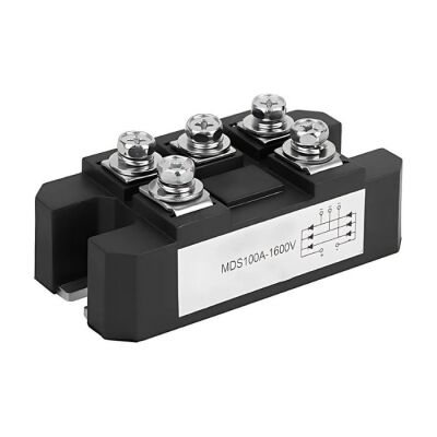MDS100-16 100A 1600V 3 Phase Bridge Rectifier Diode - 1