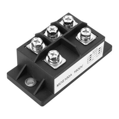 MDS100-16 100A 1600V 3 Phase Bridge Rectifier Diode - Chassis Type - 1