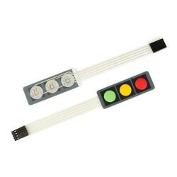 Membran 1x3 Tuş Takımı - Arduino Uyumlu - 2