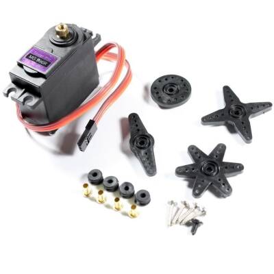 MG996R Yüksek Torklu Servo Motor 180 Derece Metal - 3