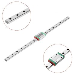 MGN15 Lineer Ray Kızak 200mm - MGN15H Bilyalı Rulman Blok