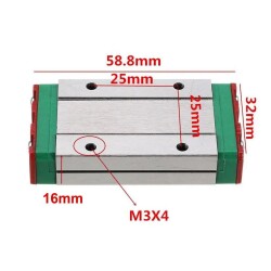 MGN15H Bilyalı Rulman Blok - MGN15H Araba - 2