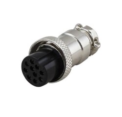 Mike Connector 10-Pin 16mm - Female