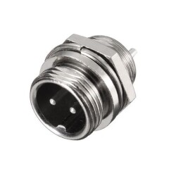 Mike Connector 2-Pin 12mm - Male