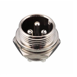 Mike Connector 3-Pin 16mm - Male
