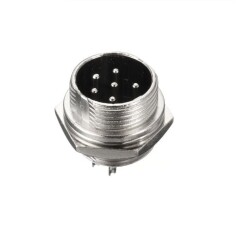 Mike Connector 6-Pin 16mm - Male