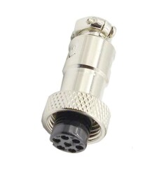 Mike Connector 7-Pin 12mm - Female