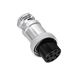 Mike Connector 9-Pin 16mm - Female