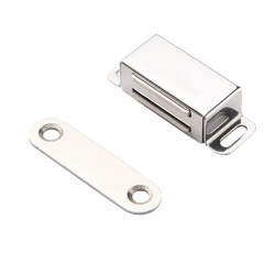 Mıknatıslı Metal Mobilya Kapak Kilidi 32x16x12mm