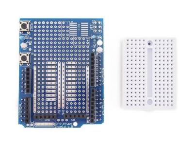 Mini Breadboardlu Arduino UNO R3 Proto Shield Kiti - 3