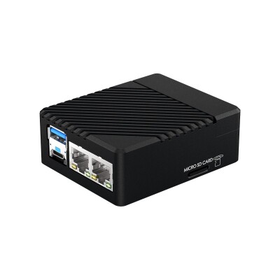 Mini Çift Gigabit Ethernet Base Modülü - Raspberry Pi CM5 Uyumlu - 1