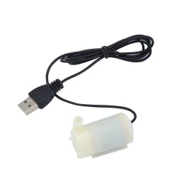 Mini Dalgıç Su Pompası 5V USB Girişli