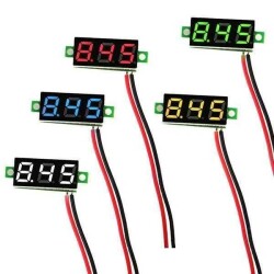 Mini Voltage Indicator Green 3.5V - 30V Voltmeter