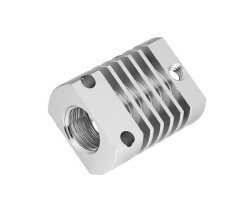 MK10 3D Printer Aluminum Heatsink Body - 27x20x12mm