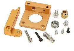 MK8 Alüminyum 1.75mm Extruder Blok Seti - Sağ