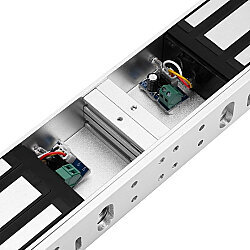 ML02H 12V 1000kg Electromagnetic Double Door Lock - Illuminated - 3