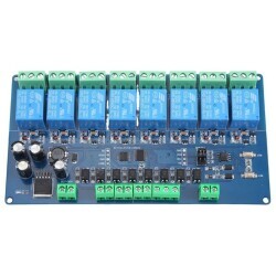 Modbus-RTU 5V 8 Kanal Röle Modülü - 4