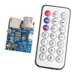 MP3 Controlled Amplifier Circuit SD Card + USB Memory Supported