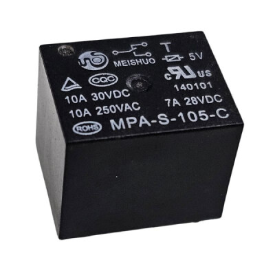 MPA-S-105-C 5V 10A Relay 5-Pin - 1