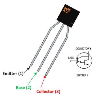 MPSA13 TO92 NPN Transistör - 2