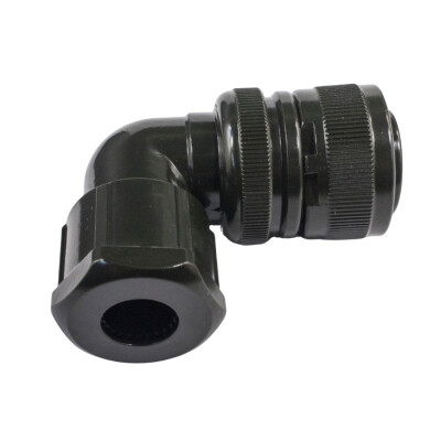 MS-3108A 9-Pin 20-18 Elbow Type Waterproof Connector - 2