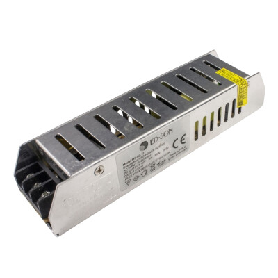 MS-60-12 12V 5A İnce Metal Kasa Adaptör - LED Driver - 1