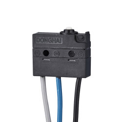 MT8-B00W300A06-AA300 SPDT NO+NC 3-Pin Su Geçirmez Kablolu Micro Switch - 1