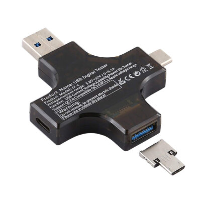 Multifunctional Type-C+USB Digital Tester - 3