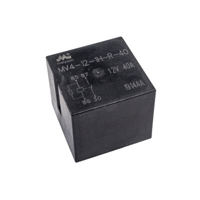 MV4-12-1H-R-40 12V 40A Automotive Relay 4-Pin - 1
