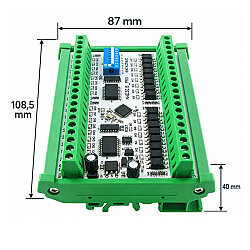 N4D3E16 16-Channel Bidirectional Digital I/O RS485 Modbus RTU Module - 7