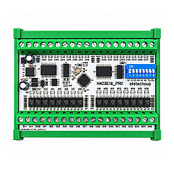 N4D3E16 16 Kanallı Çift Yönlü Dijital IO RS485 Modbus RTU Modülü