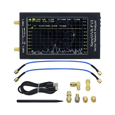 NanoVNA-F V3 1MHz-6GHz Vector Network Analyzer - 1