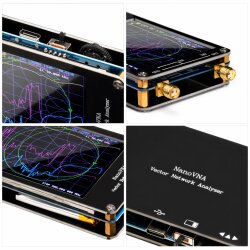 NanoVNA-H 50KHz-900MHz Vektör Ağ Spektrum Analizörü - 2