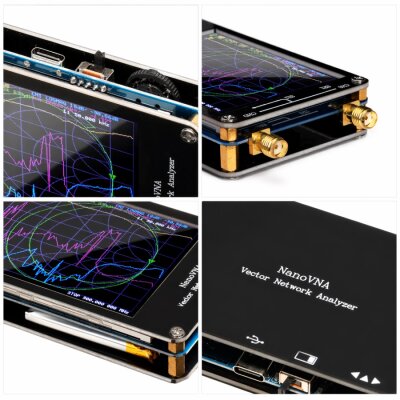 NanoVNA-H 50KHz-900MHz Vektör Ağ Spektrum Analizörü - 2