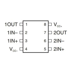 NE5532P DIP-8 OpAmp Entegresi - 2